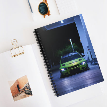 Mitsubishi Evo 9 Automotive Spiral Notebook #005 - Throttle Designs