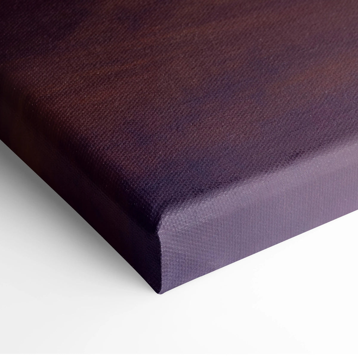 Lamborghini sc63 inspired car wall art featuring dark purple stretched canvas with textured woven fabric surface