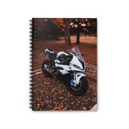 BMW S1000RR Motorcycle Spiral Notebook #019 - Throttle Designs