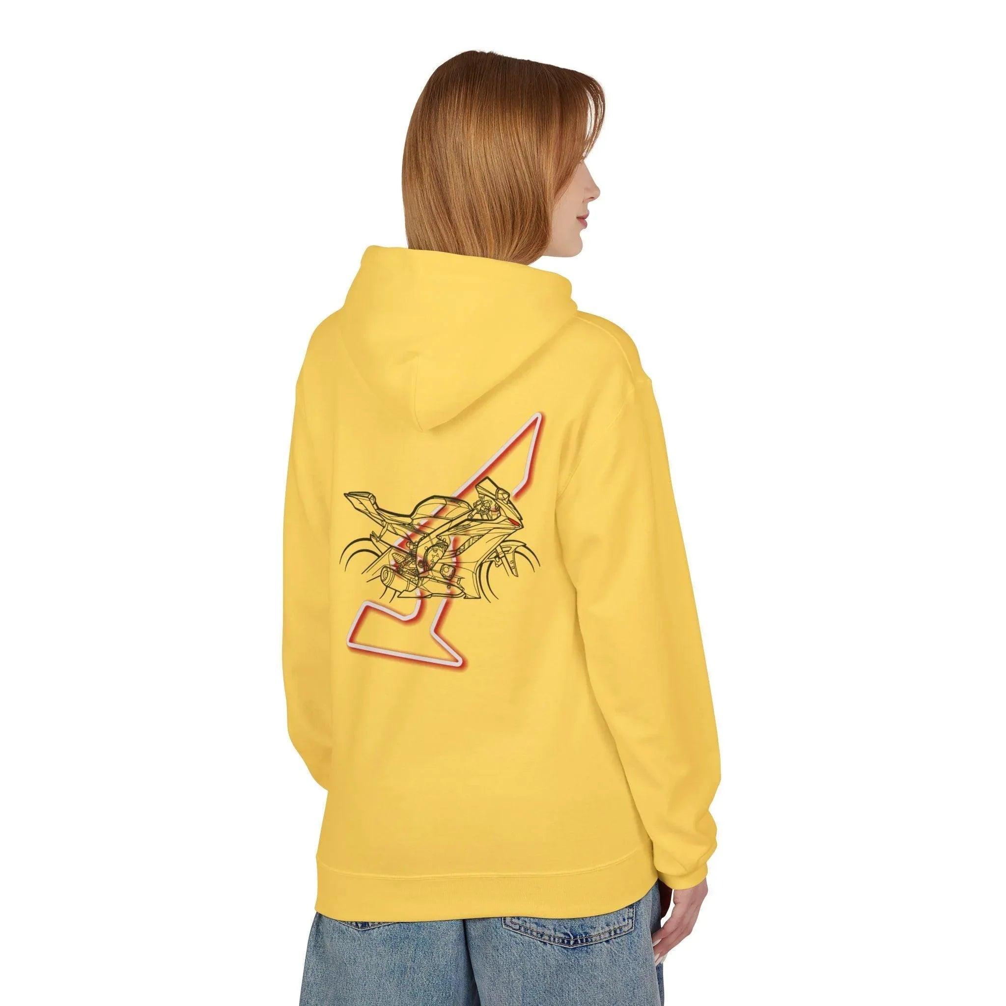 Yamaha R6 Red Eyes Hoodie - Ultimate Comfort for Racing Fans