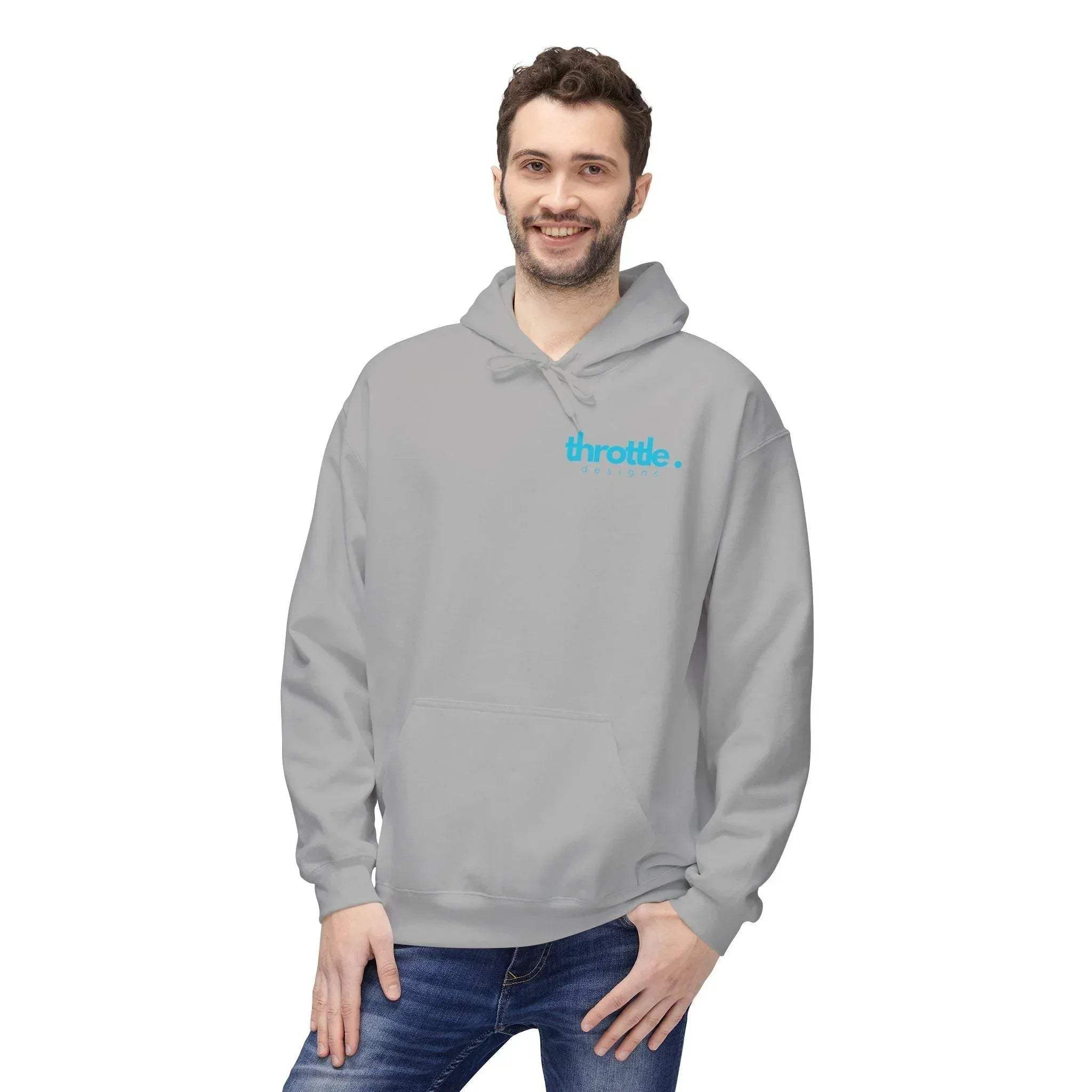 Yamaha R6 Winged Biker Fleece Hoodie - Ultimate Comfort for Motorcycle Lovers