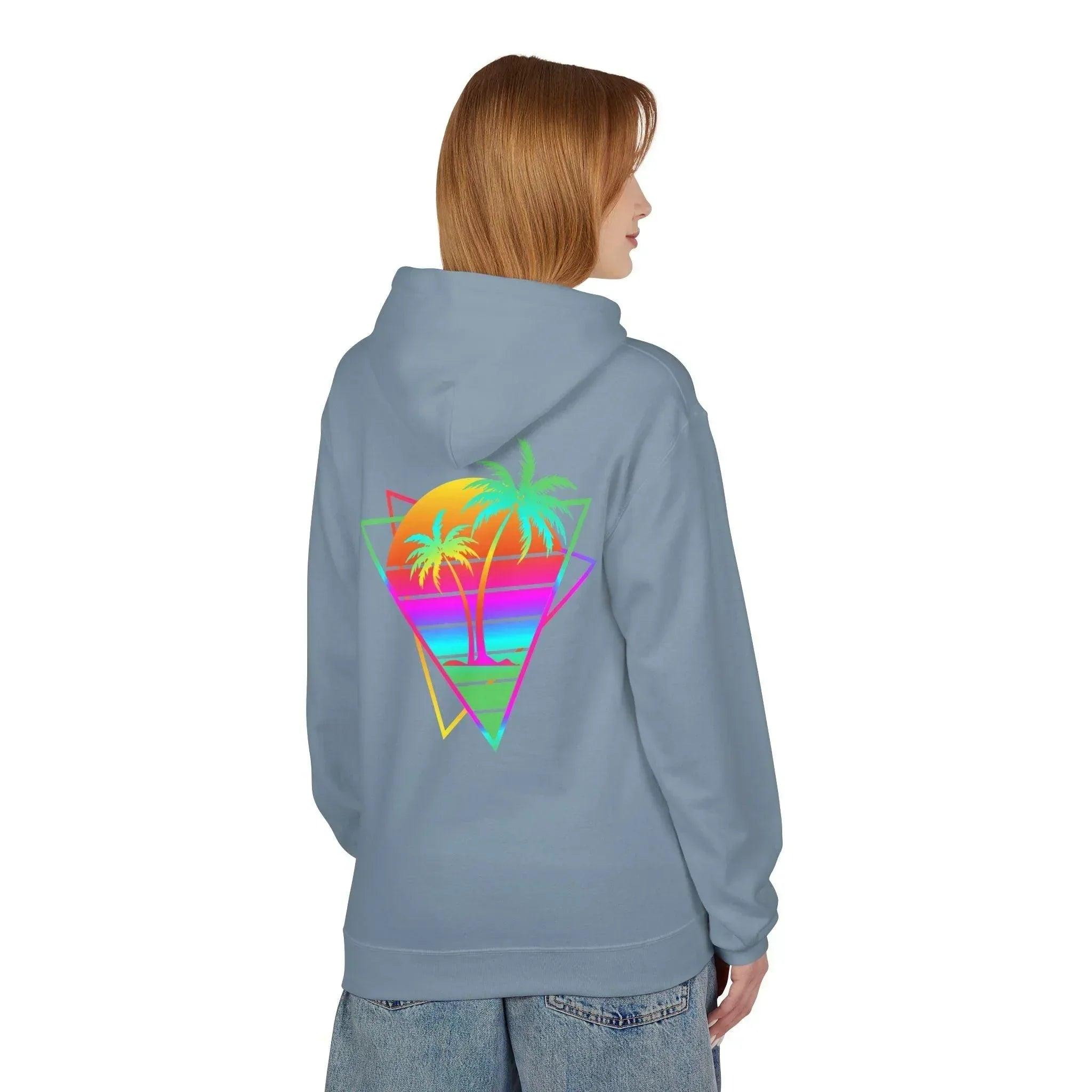 Vaporwave Vintage Fleece Hoodie for Ultimate Comfort and Style