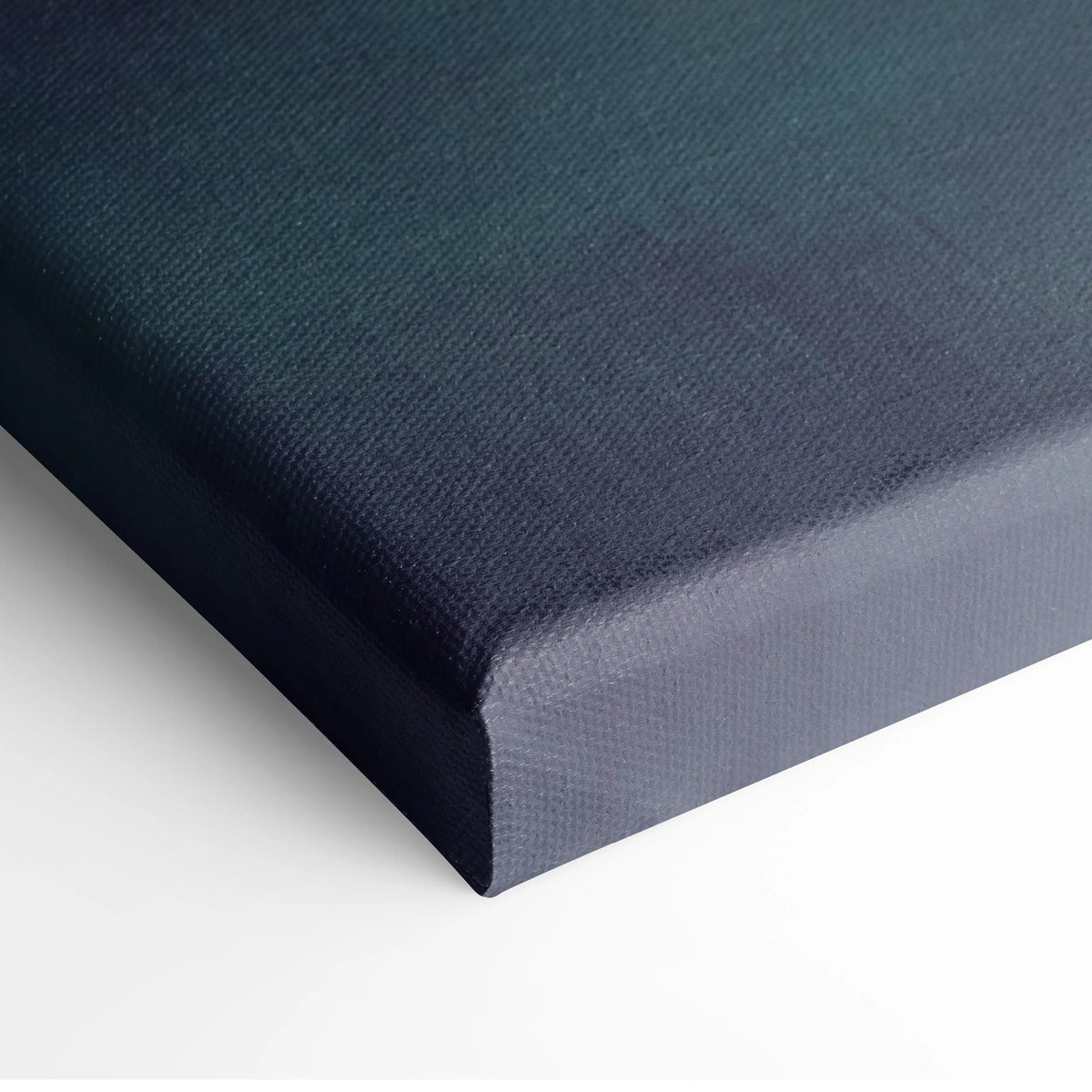 Lamborghini huracán inspired automotive wall art dark teal canvas with textured woven surface and raised edges