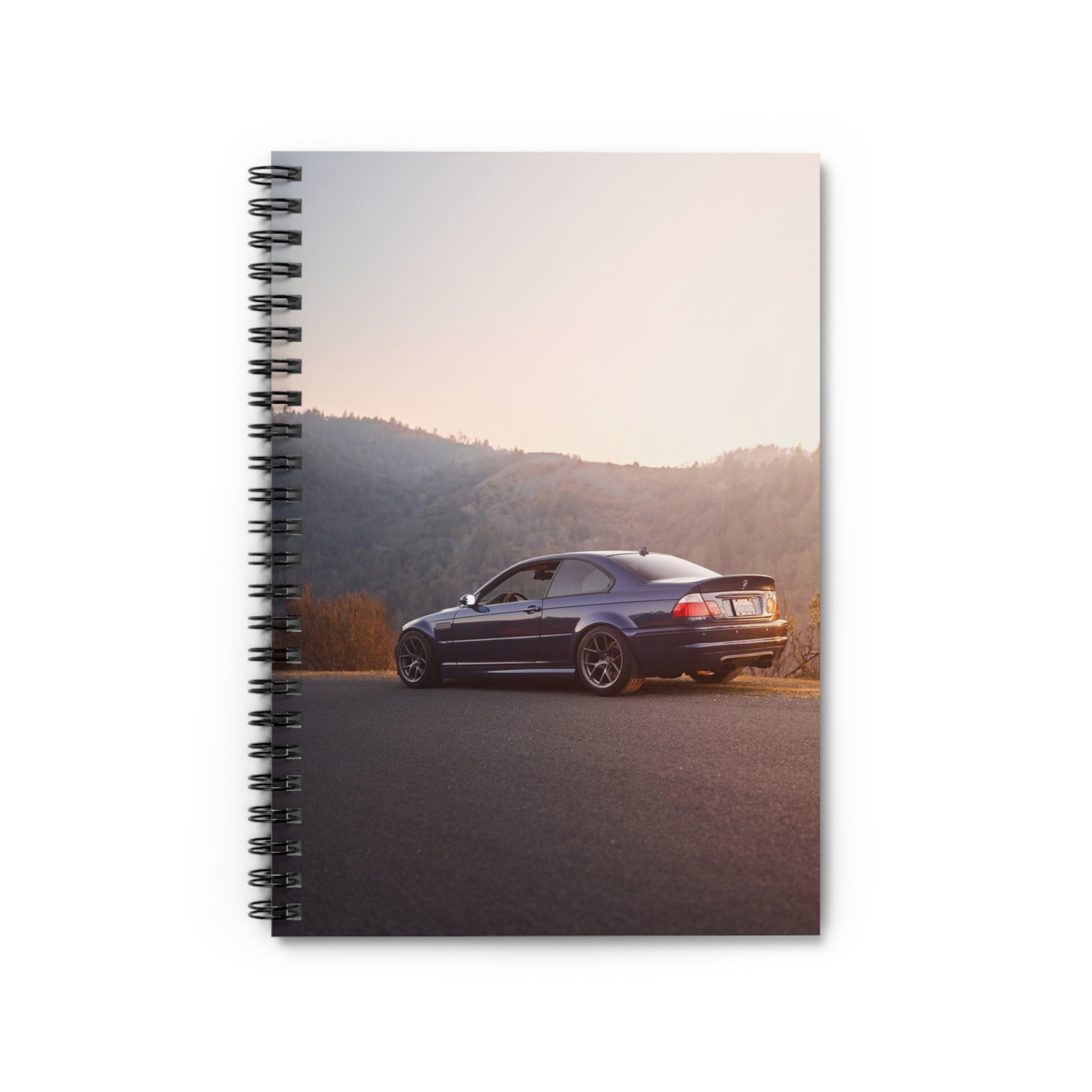 BMW E46 M3 Automotive Spiral Notebook #013 - Throttle Designs