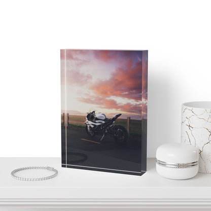 BMW S1000RR Motorcycle Acrylic Photo Block #028 - Throttle Designs