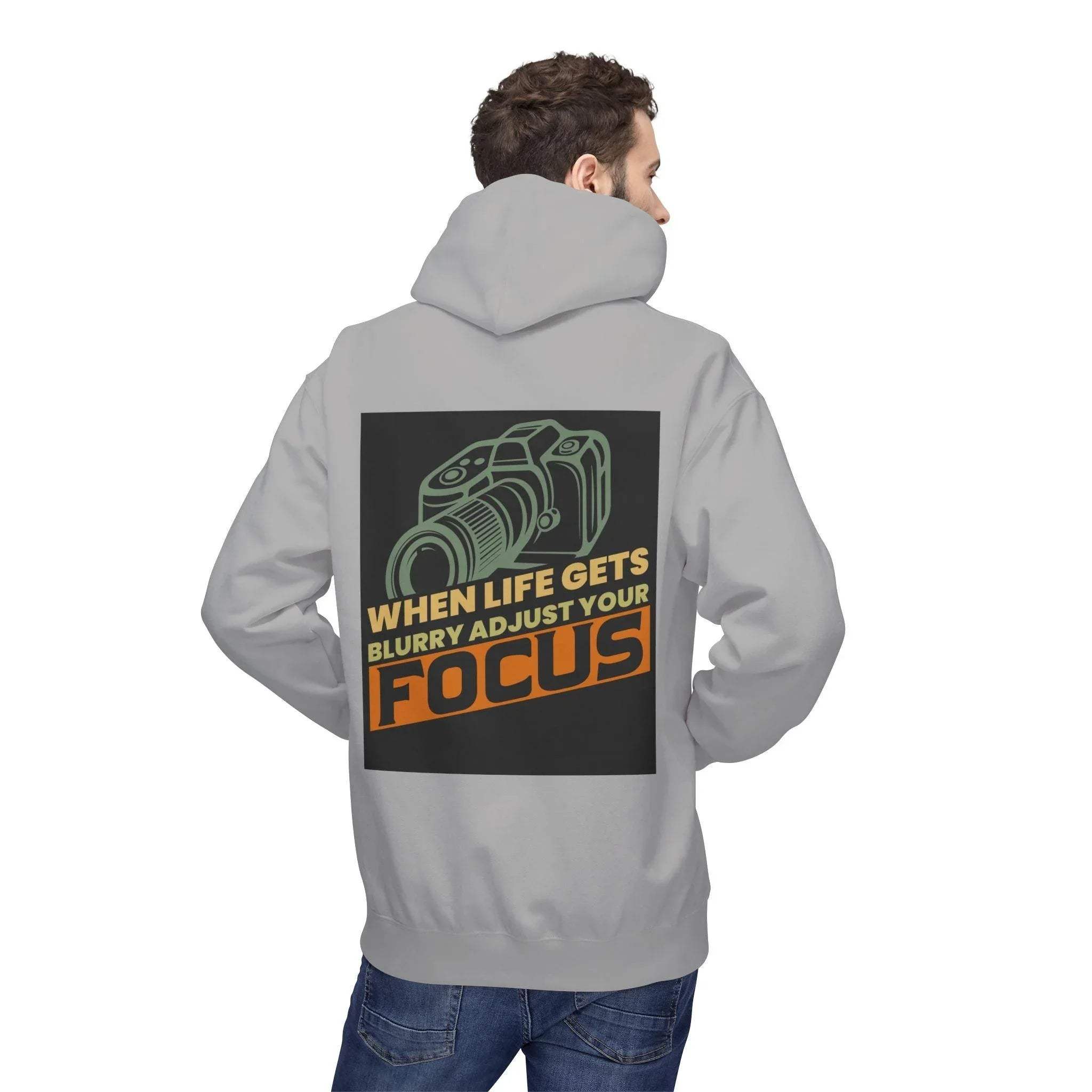 Ultimate Photographer's Fleece Hoodie: 'Adjust Your Focus' Comfort & Style