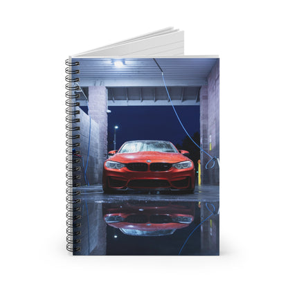 BMW F80 M3 Automotive Spiral Notebook #003 - Throttle Designs