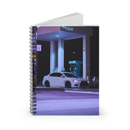 Mitsubishi Evo 10 Automotive Spiral Notebook #013 - Throttle Designs