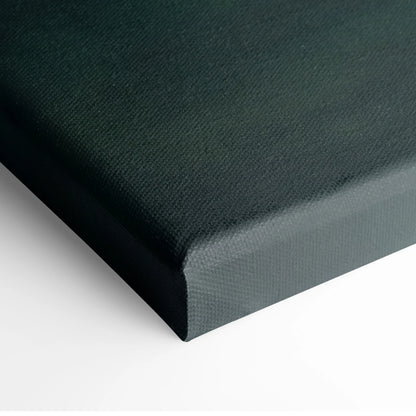 Dark green canvas with textured woven surface and raised edges chevrolet camaro zl1 inspired automotive wall art