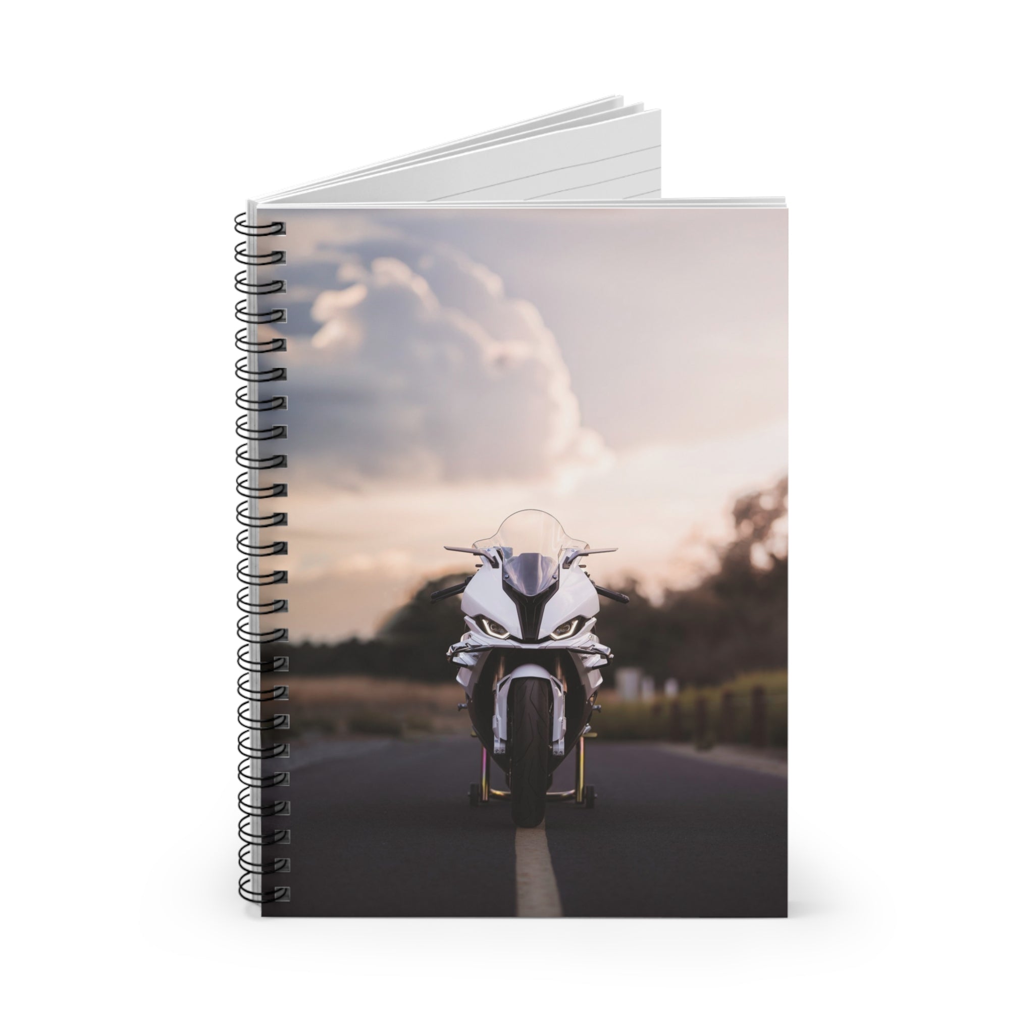 BMW S1000RR Motorcycle Spiral Notebook #109 - Throttle Designs