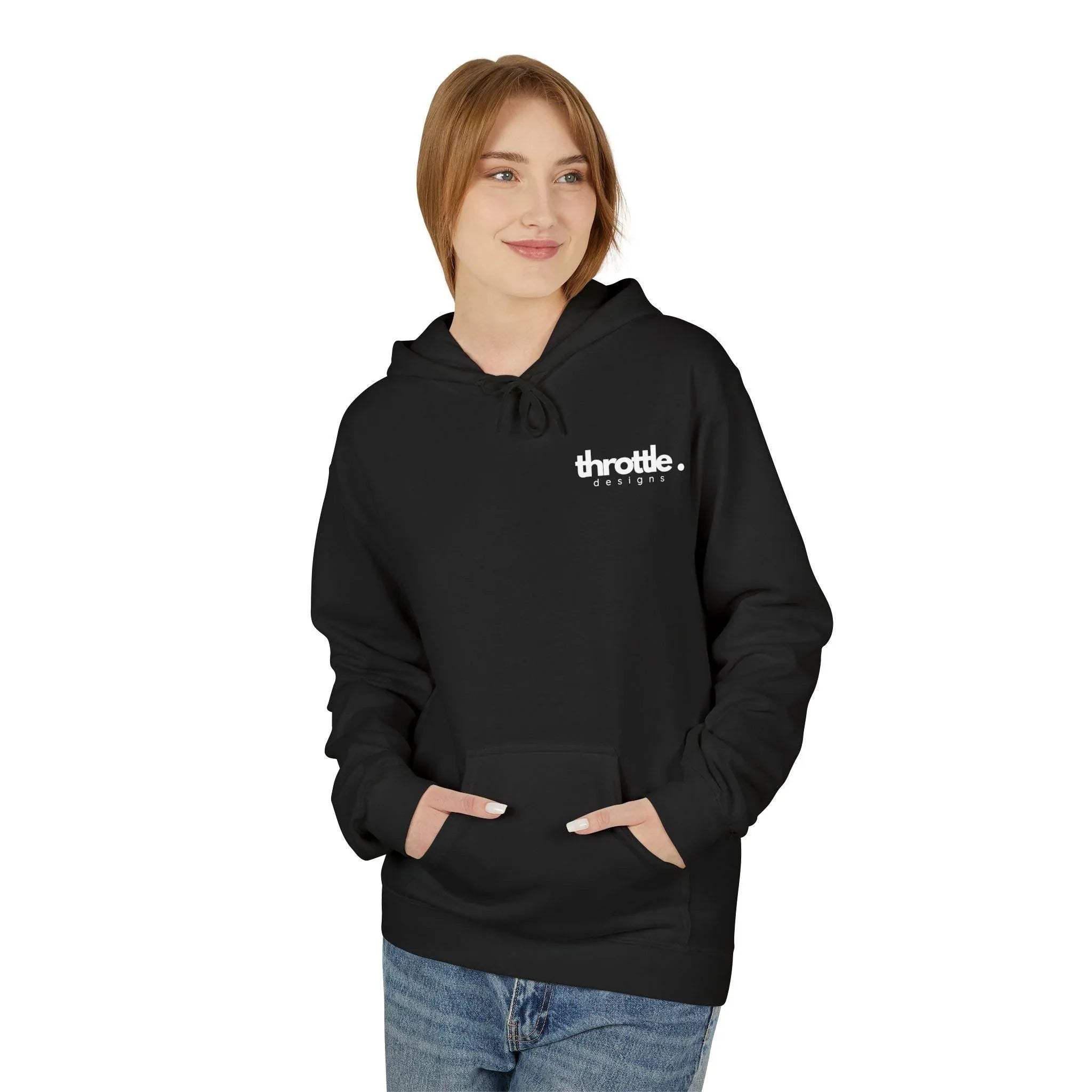 Creative Photographer's "Shoot People" Fleece Hoodie for Ultimate Comfort and Style