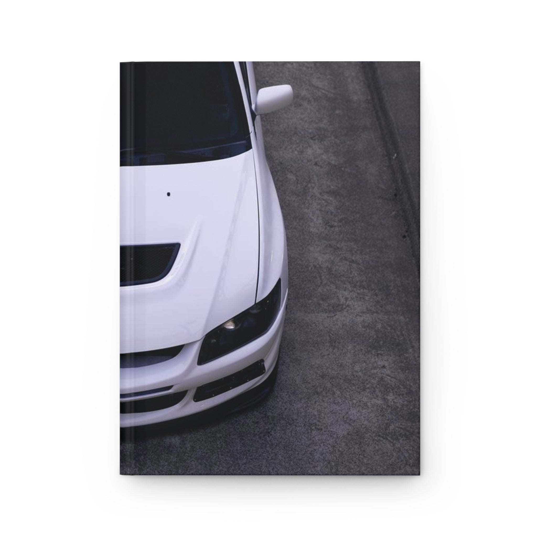 Mitsubishi Evo 8 Automotive Hardcover Journal Notebook #001 - Throttle Designs