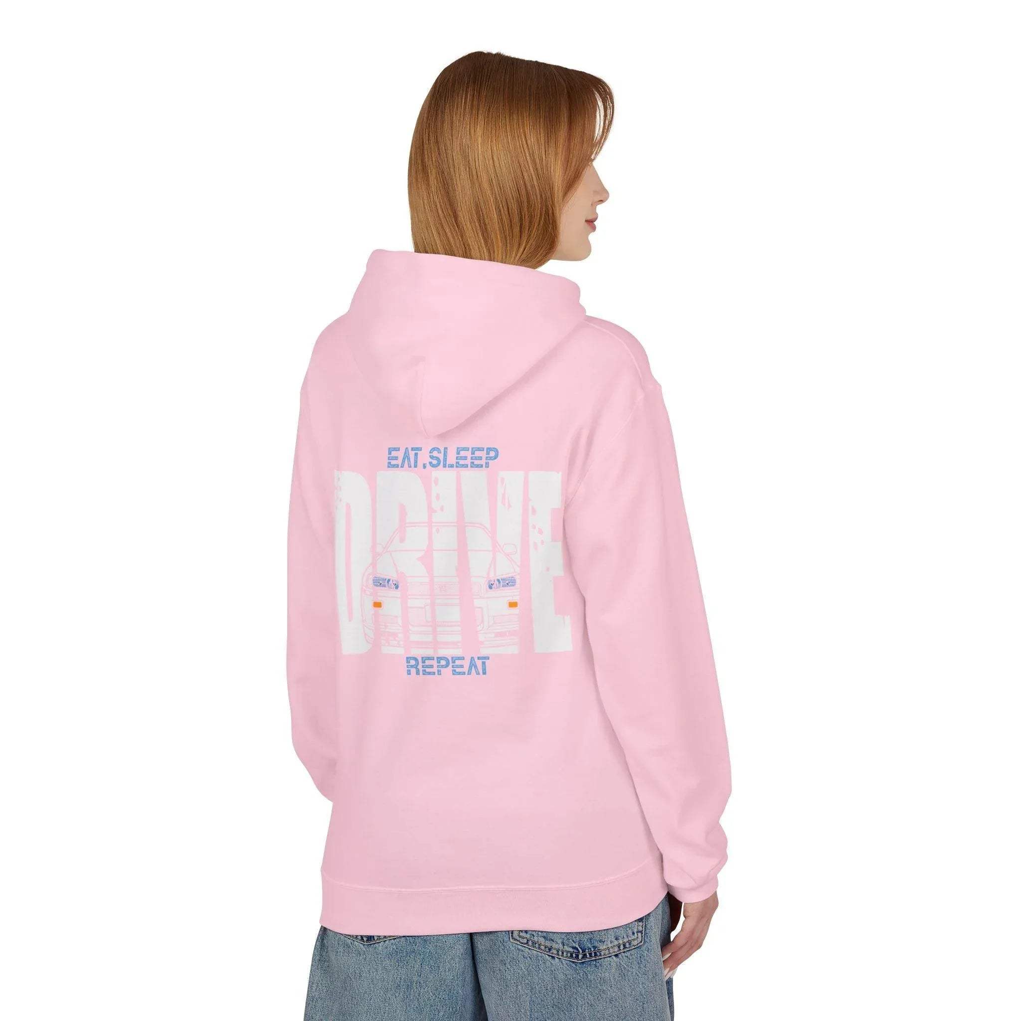 Nissan R34 GTR DRIVE Fleece Hoodie - Stylish Comfort for Car Enthusiasts