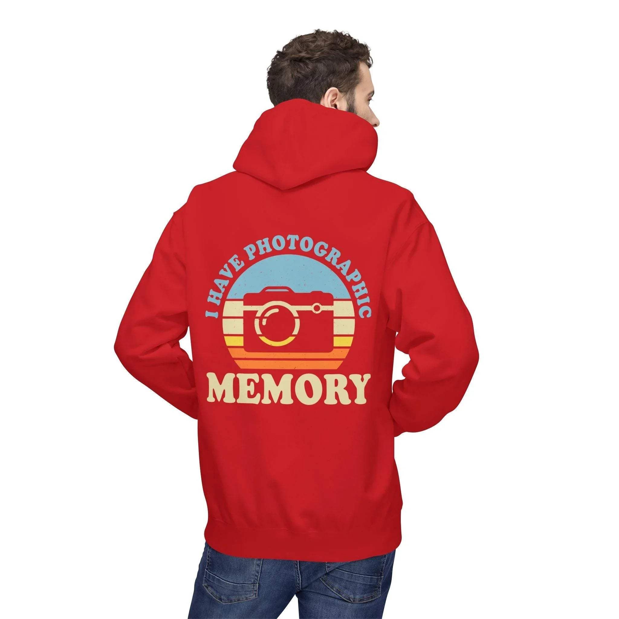 Ultimate Comfort "Photographic Memory" Fleece Hoodie for Photographers