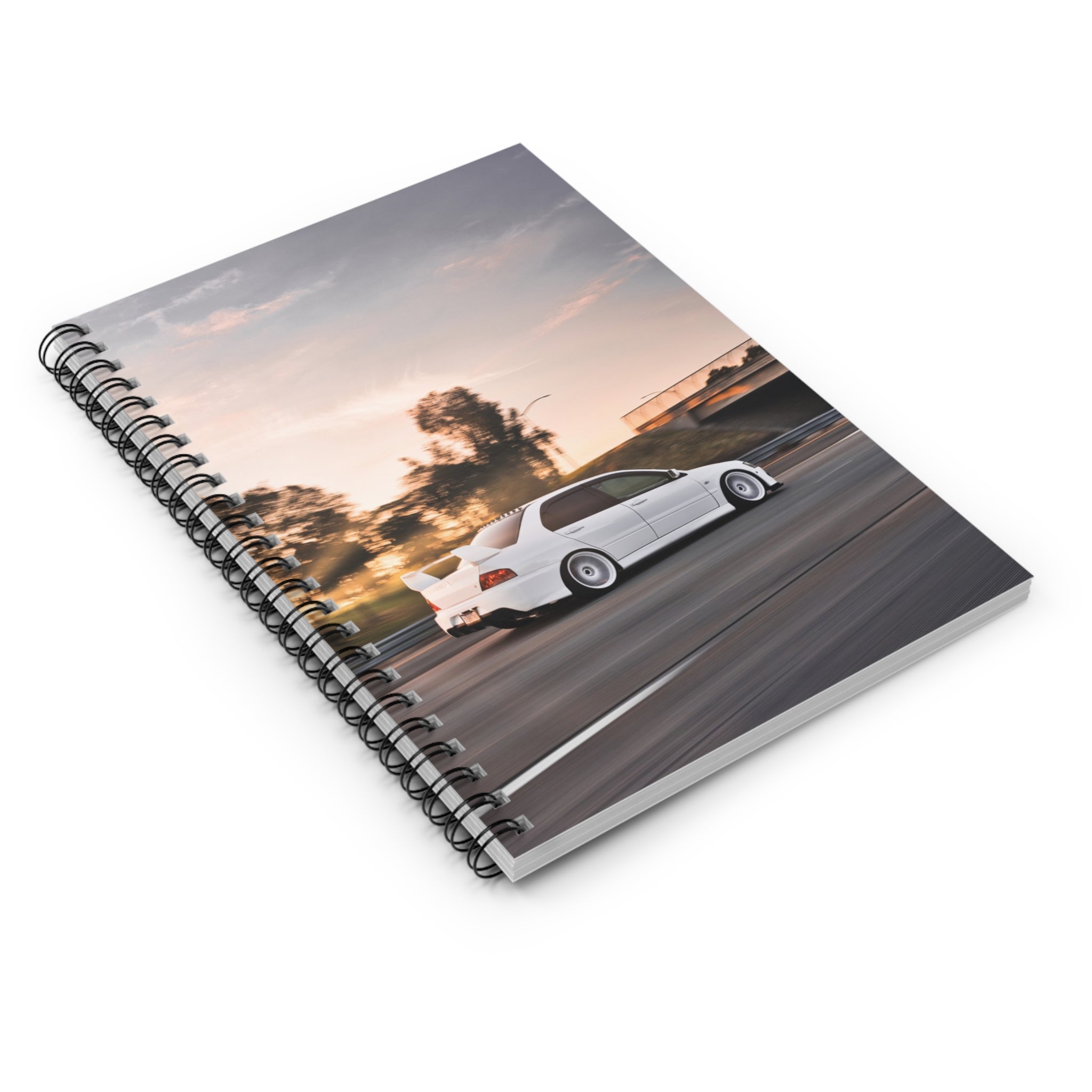 Mitsubishi Evo 8 Automotive Spiral Notebook #005 - Throttle Designs