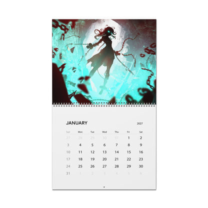 2027 Fantasy Character Wall Calendar – Mystical Artwork, Enchanted Worlds & Scenic Fantasy Art