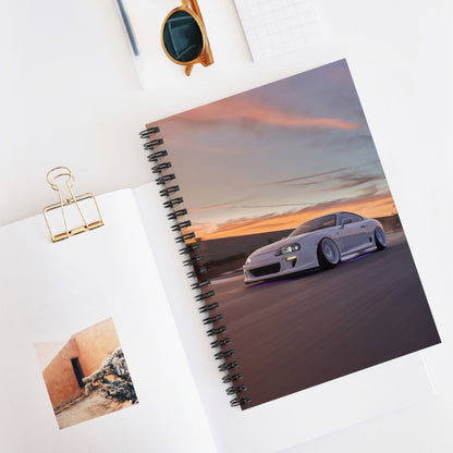 Toyota Supra Mk4 Automotive Spiral Notebook #017 - Throttle Designs