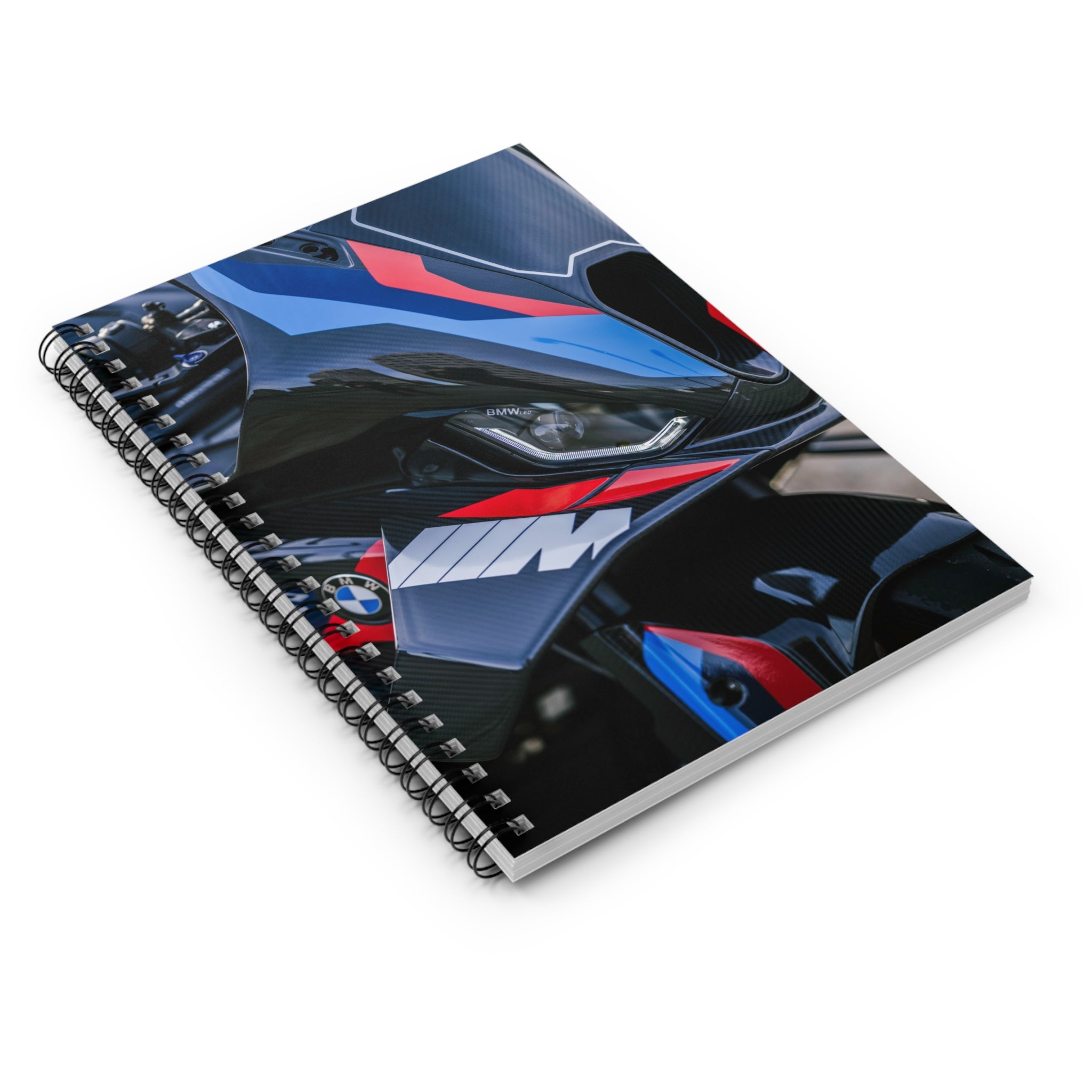 BMW M1000RR Motorcycle Spiral Notebook #001 - Throttle Designs