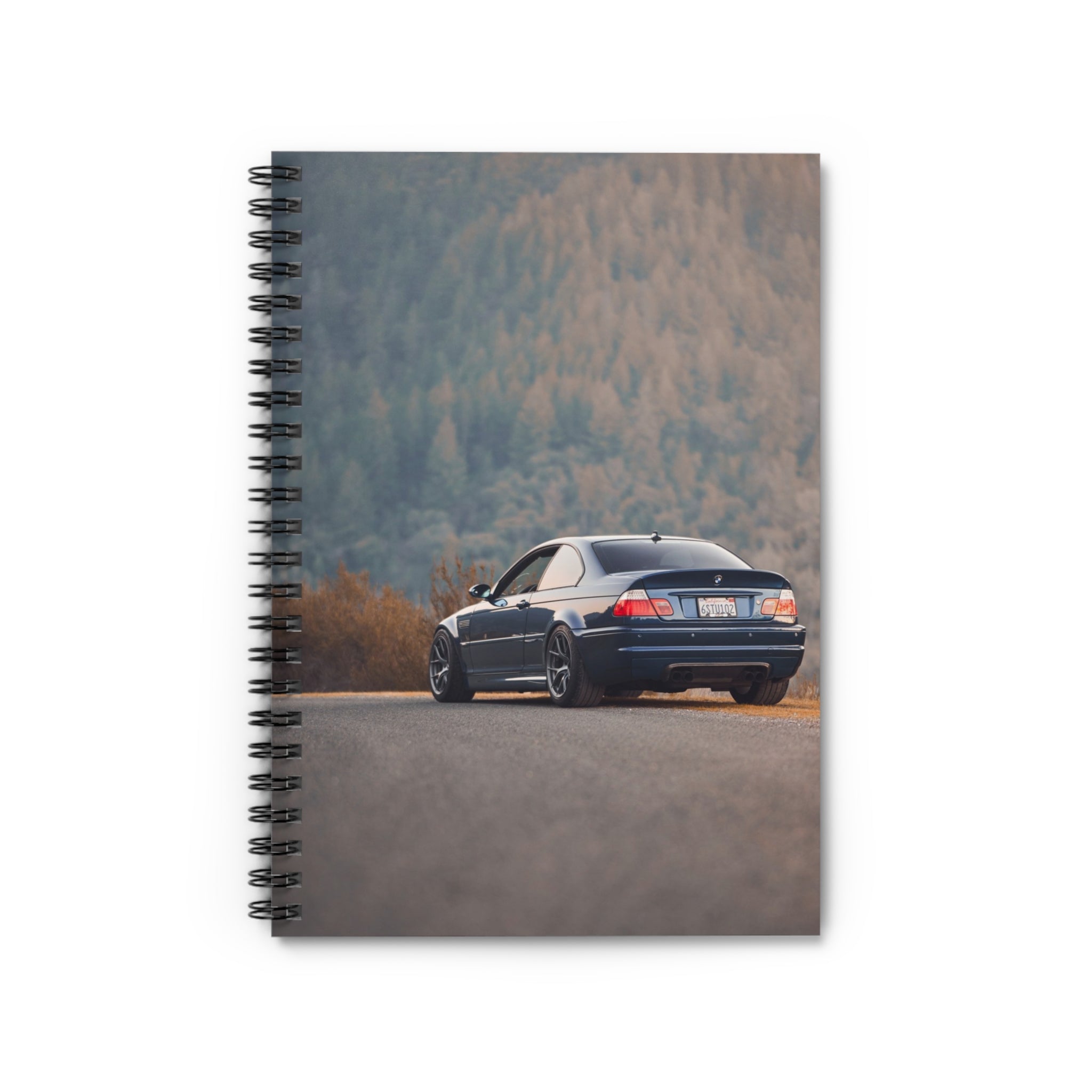 BMW E46 M3 Automotive Spiral Notebook #011 - Throttle Designs