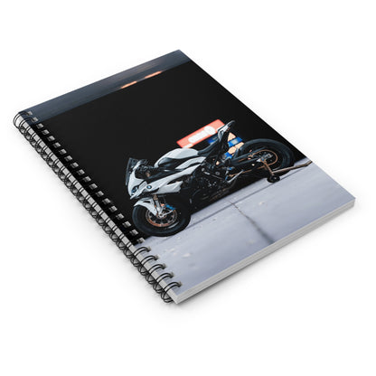 BMW S1000RR Motorcycle Spiral Notebook #104 - Throttle Designs