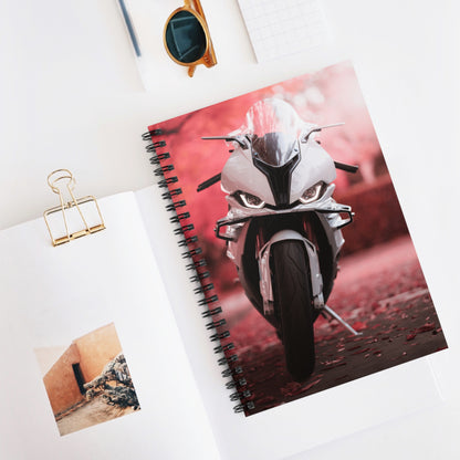 BMW S1000RR Motorcycle Spiral Notebook #008 - Throttle Designs