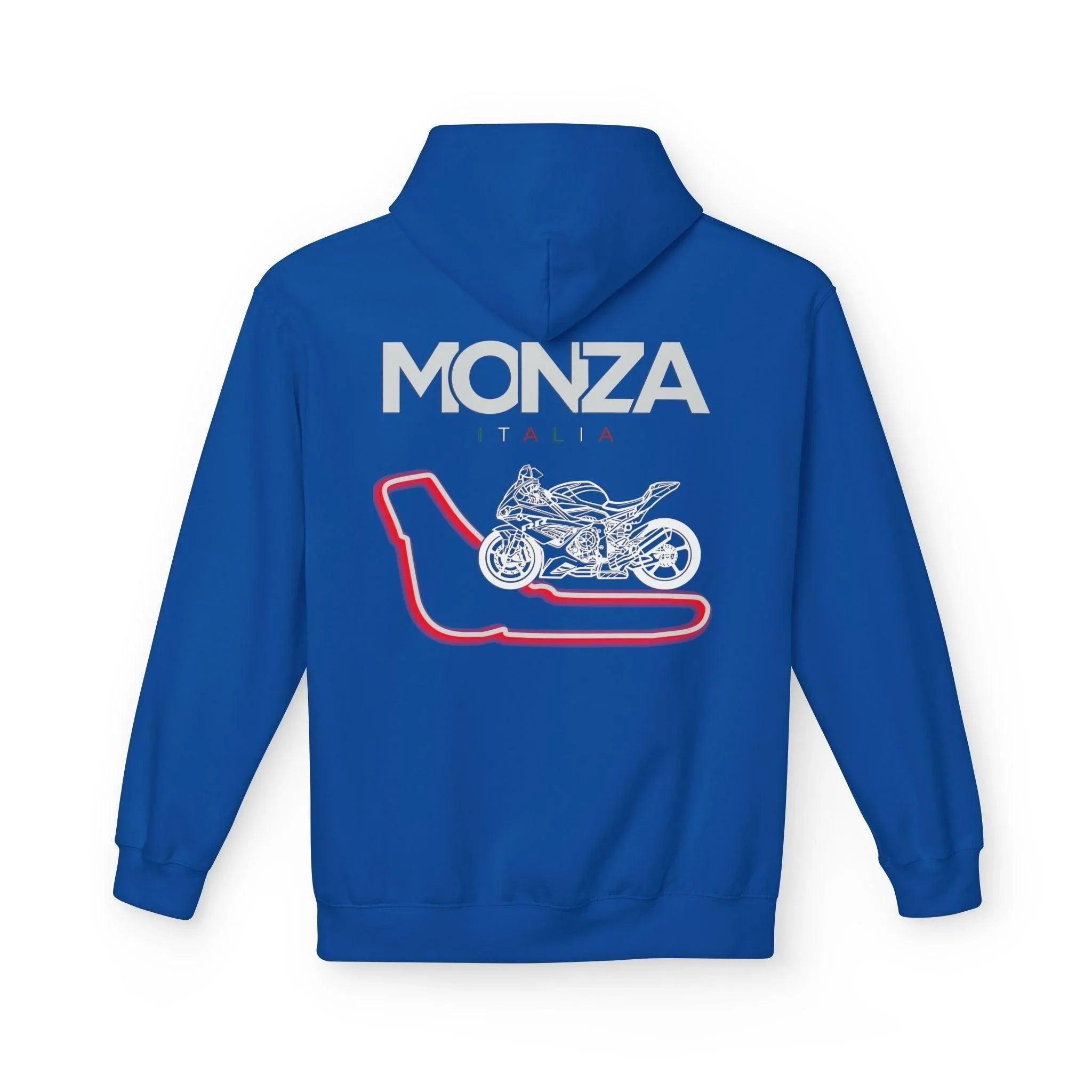 BMW Inspired S1000RR Monza Italia Fleece Hoodie Red Edition for Riders