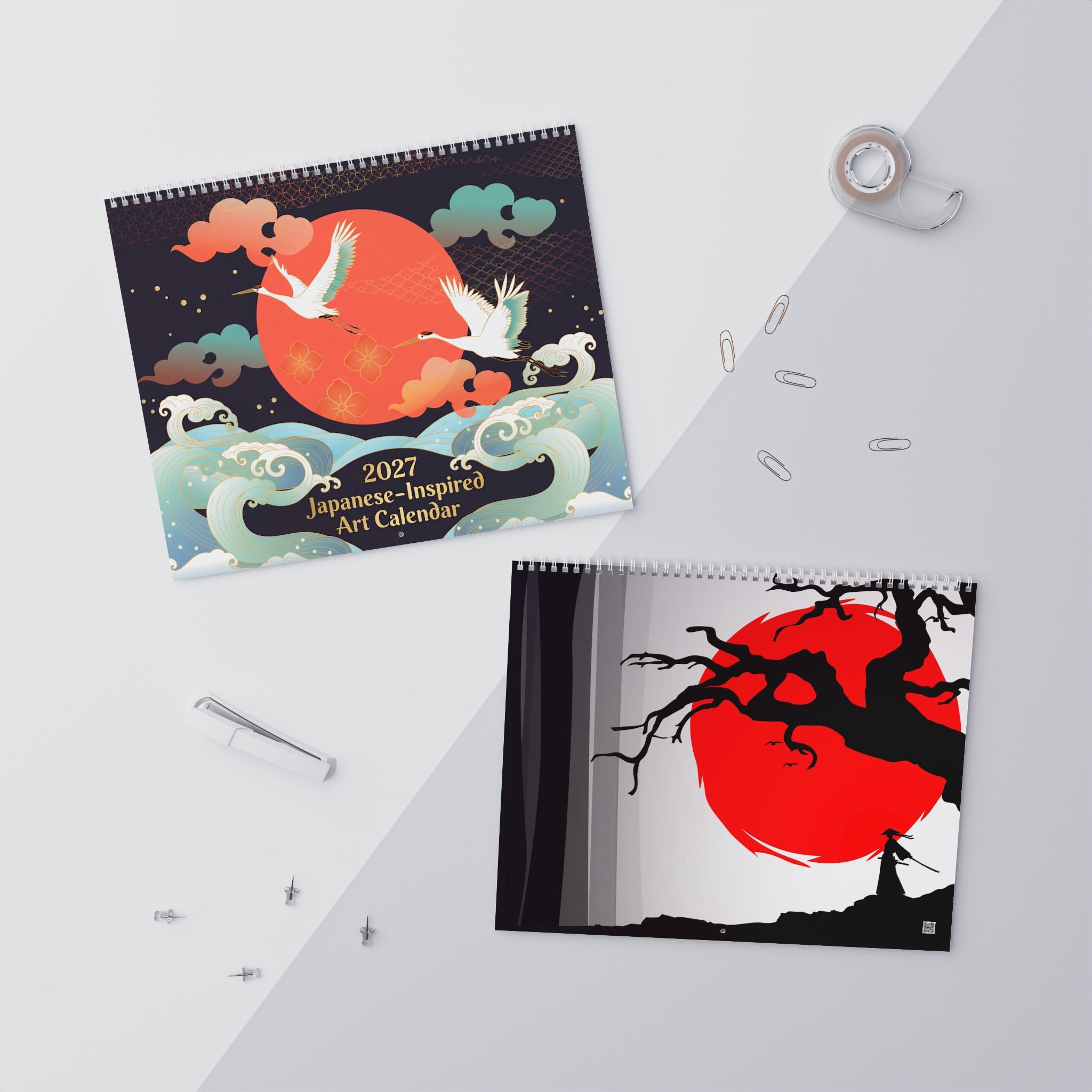 2027 Japanese Art Wall Calendar – Japan Inspired Artwork, Culture & Scenic Designs Collection