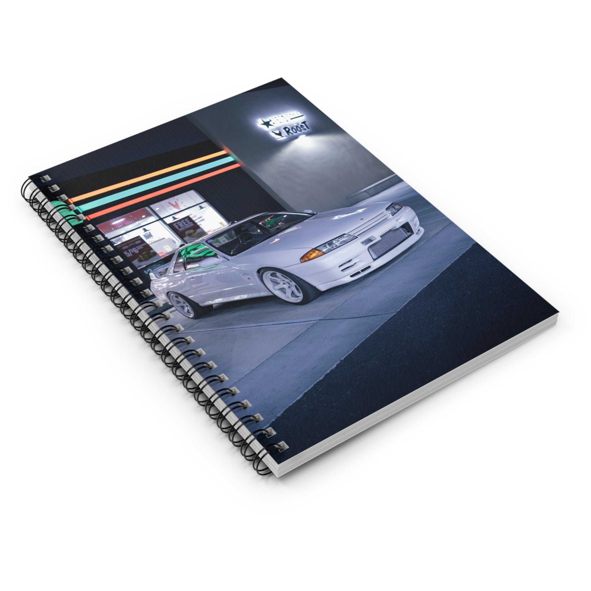 Nissan GTR R32 Automotive Spiral Notebook #001 - Throttle Designs