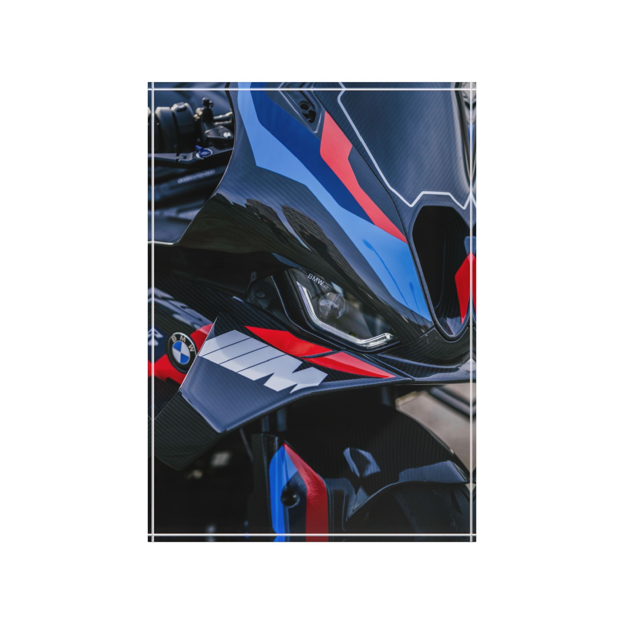 BMW M1000RR Motorcycle Acrylic Photo Block #006 - Throttle Designs