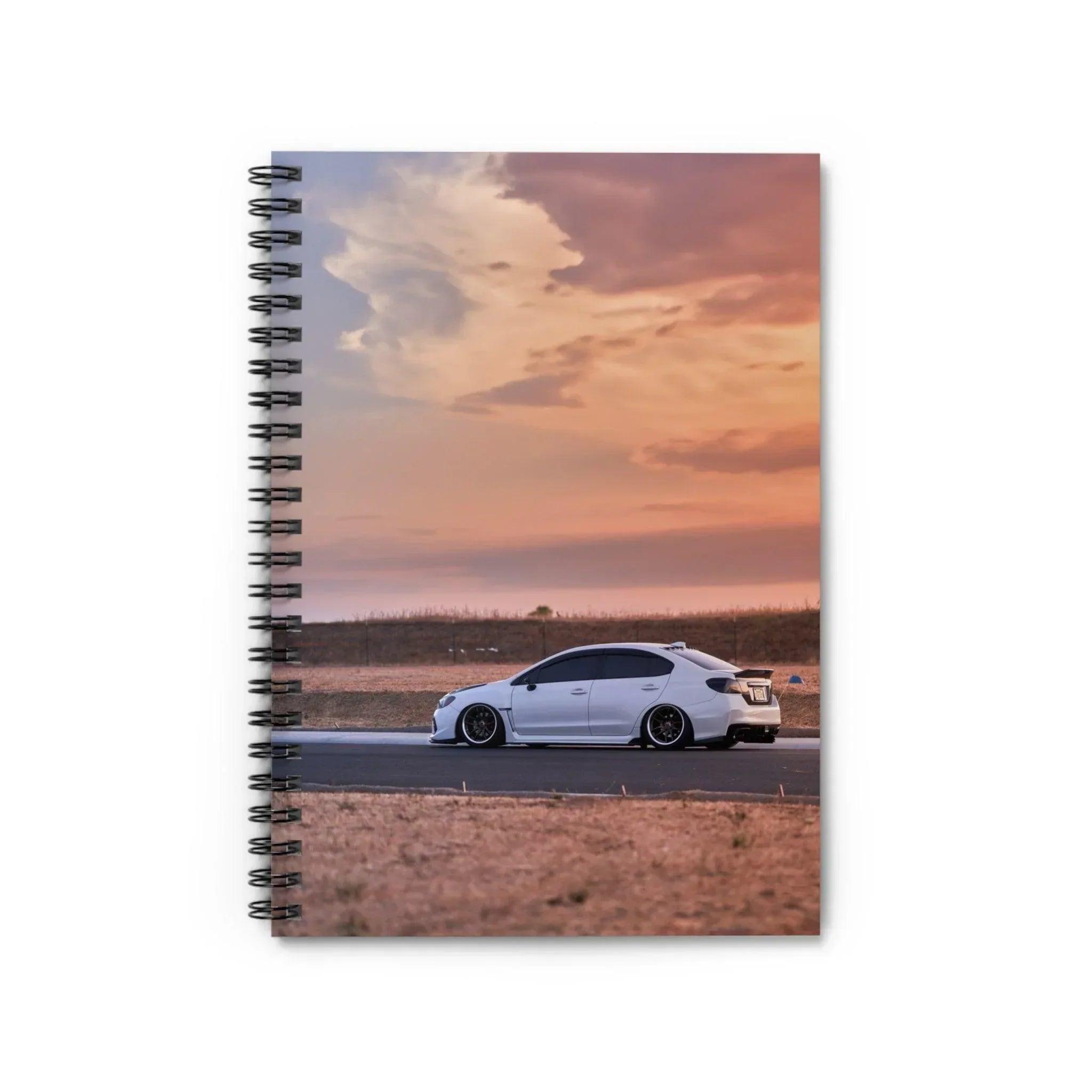 Subaru WRX Automotive Spiral Notebook #002 - Throttle Designs
