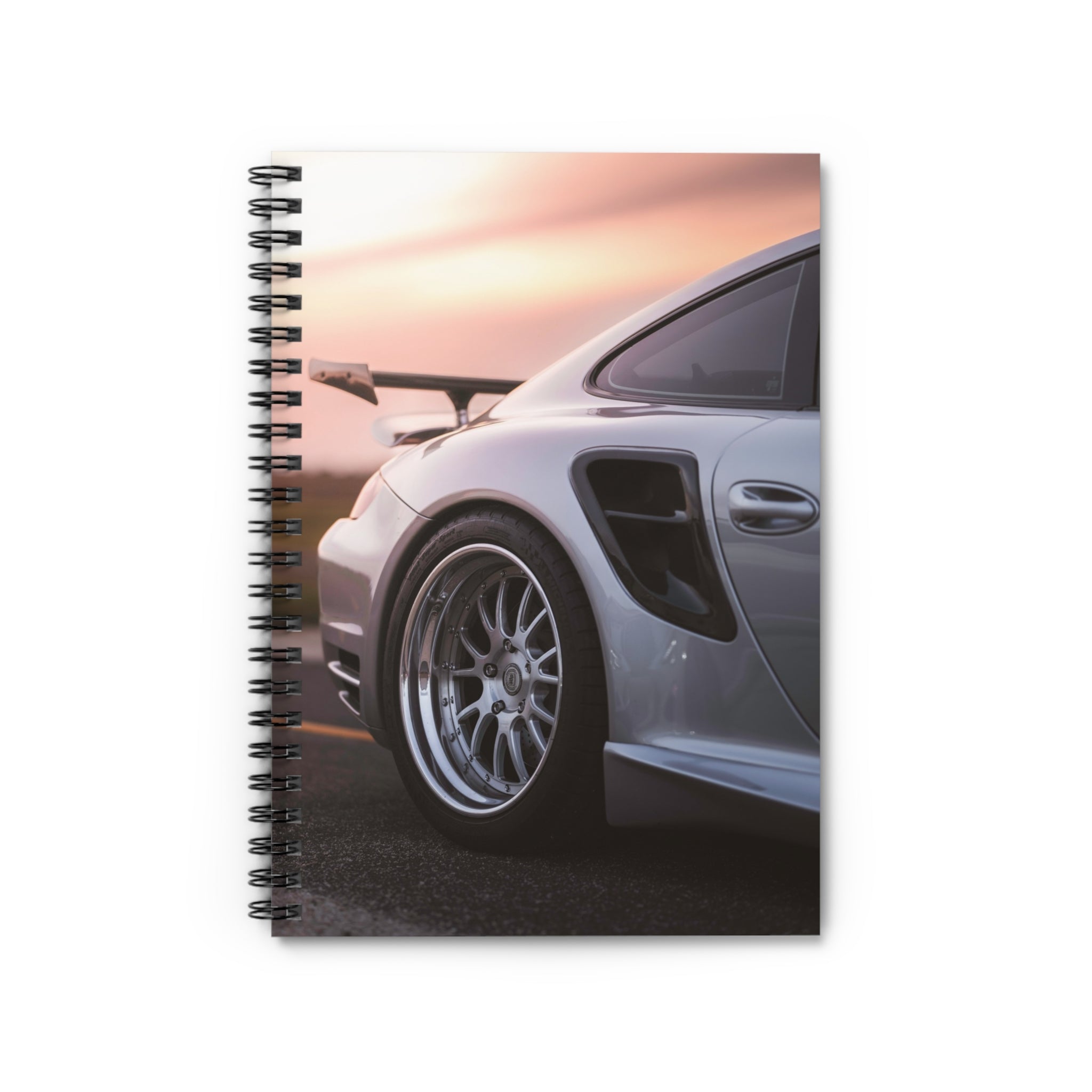 Porsche 911 Automotive Spiral Notebook #001 - Throttle Designs