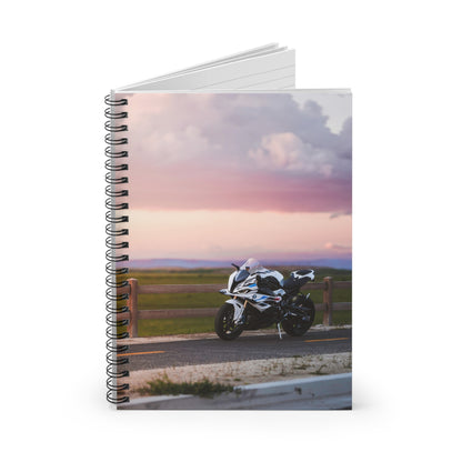 BMW S1000RR Motorcycle Spiral Notebook #071 - Throttle Designs