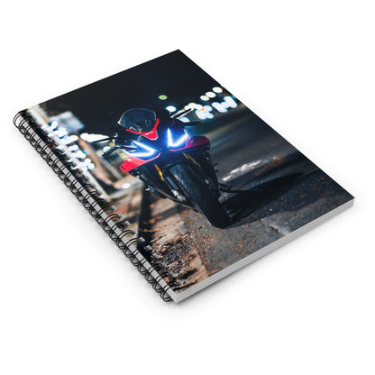 Aprilia RSV4 1100 Factory Motorcycle Spiral Notebook #015 - Throttle Designs