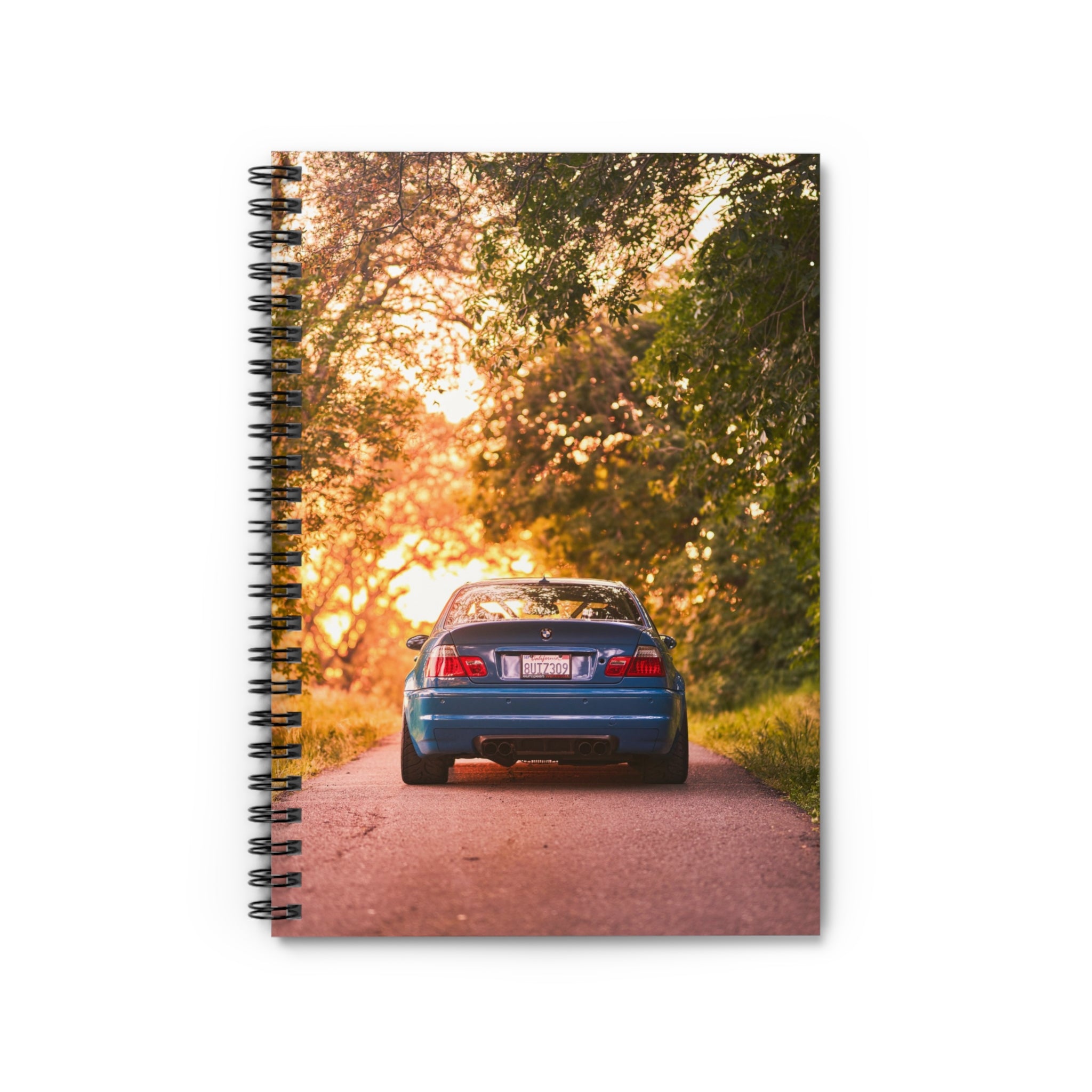 BMW E46 M3 Automotive Spiral Notebook #015 - Throttle Designs