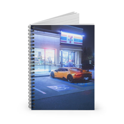 Lamborghini Huracan Automotive Spiral Notebook #018 - Throttle Designs