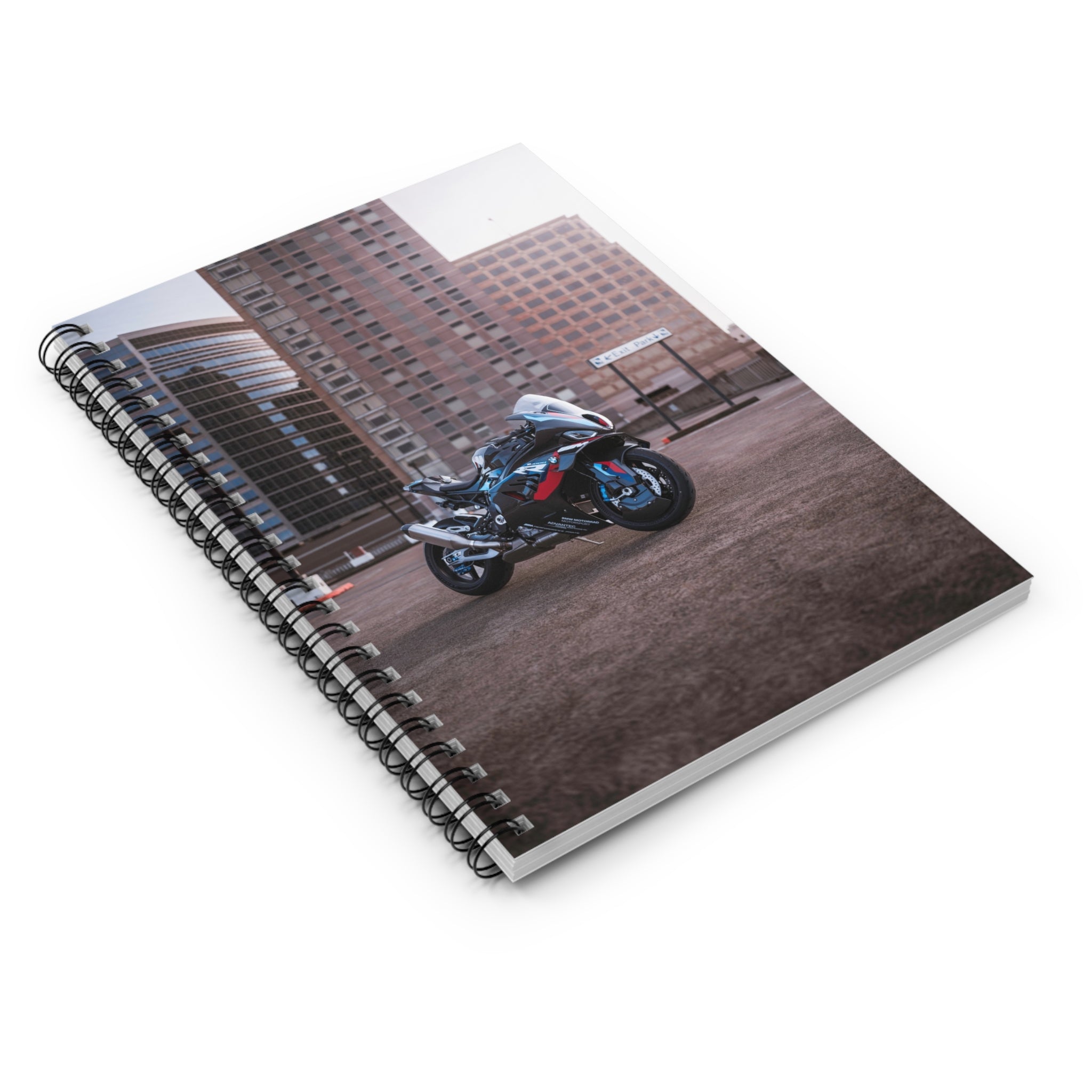 BMW M1000RR Motorcycle Spiral Notebook #010 - Throttle Designs