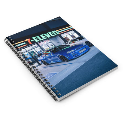 Nissan GTR R34 Automotive Spiral Notebook #002 - Throttle Designs