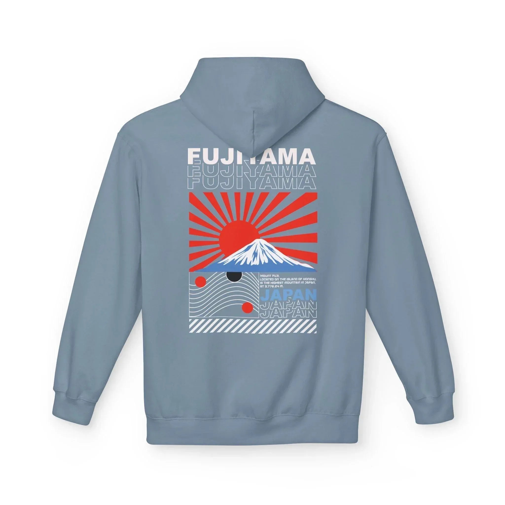 Fujiyama Japan Streetwear Cozy Fleece Hoodie - Ultimate Comfort & Style