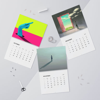 2027 Contemporary Art Calendar – Creative Abstract Artwork, Bold Designs & Decorative Art Collection