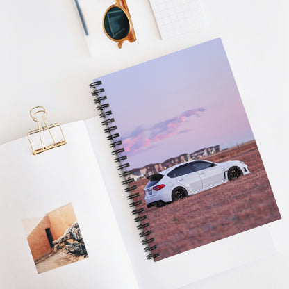 Subaru WRX STI Automotive Spiral Notebook #008 - Throttle Designs