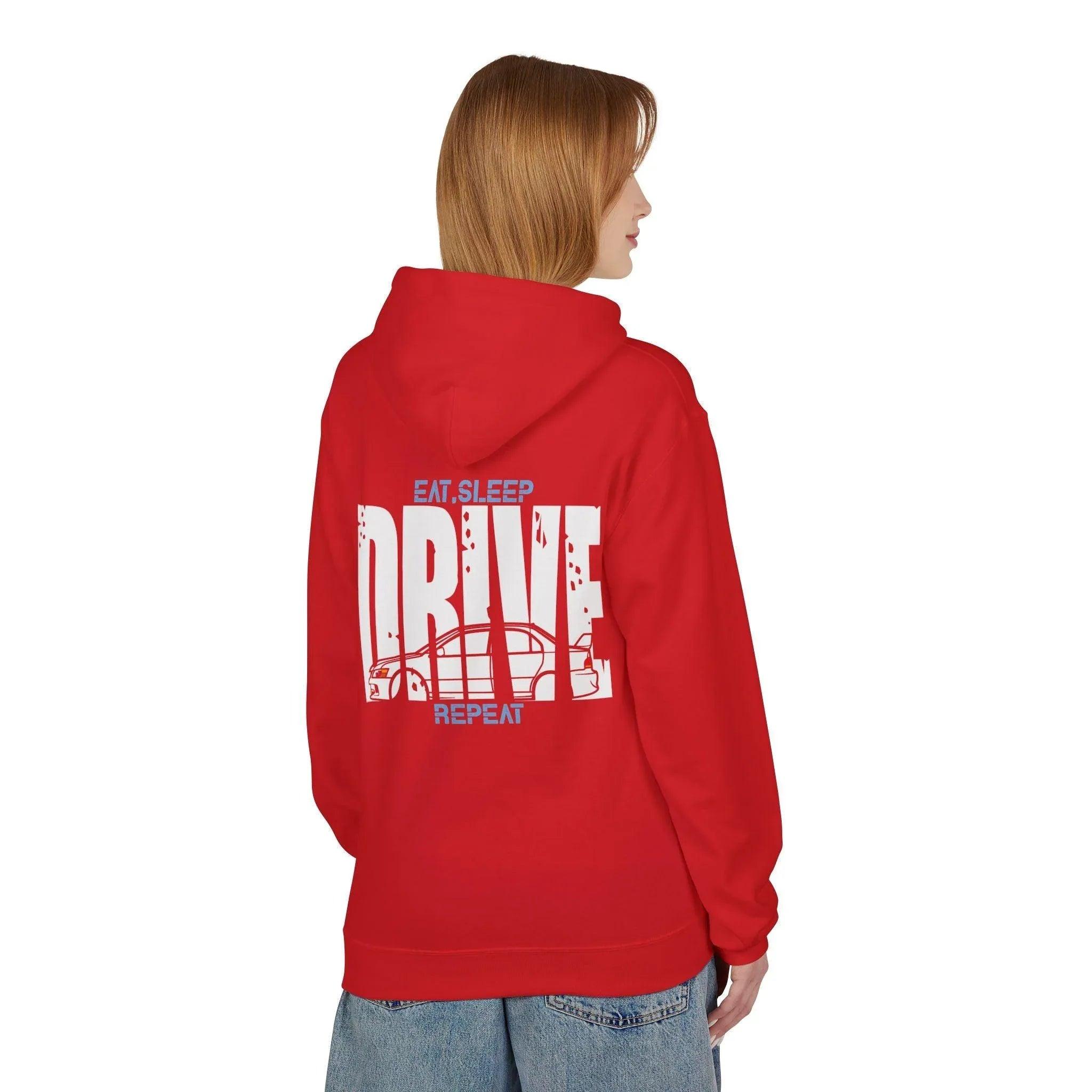 Mitsubishi Evo 9 Fleece Hoodie - Stylish Comfort for Car Enthusiasts