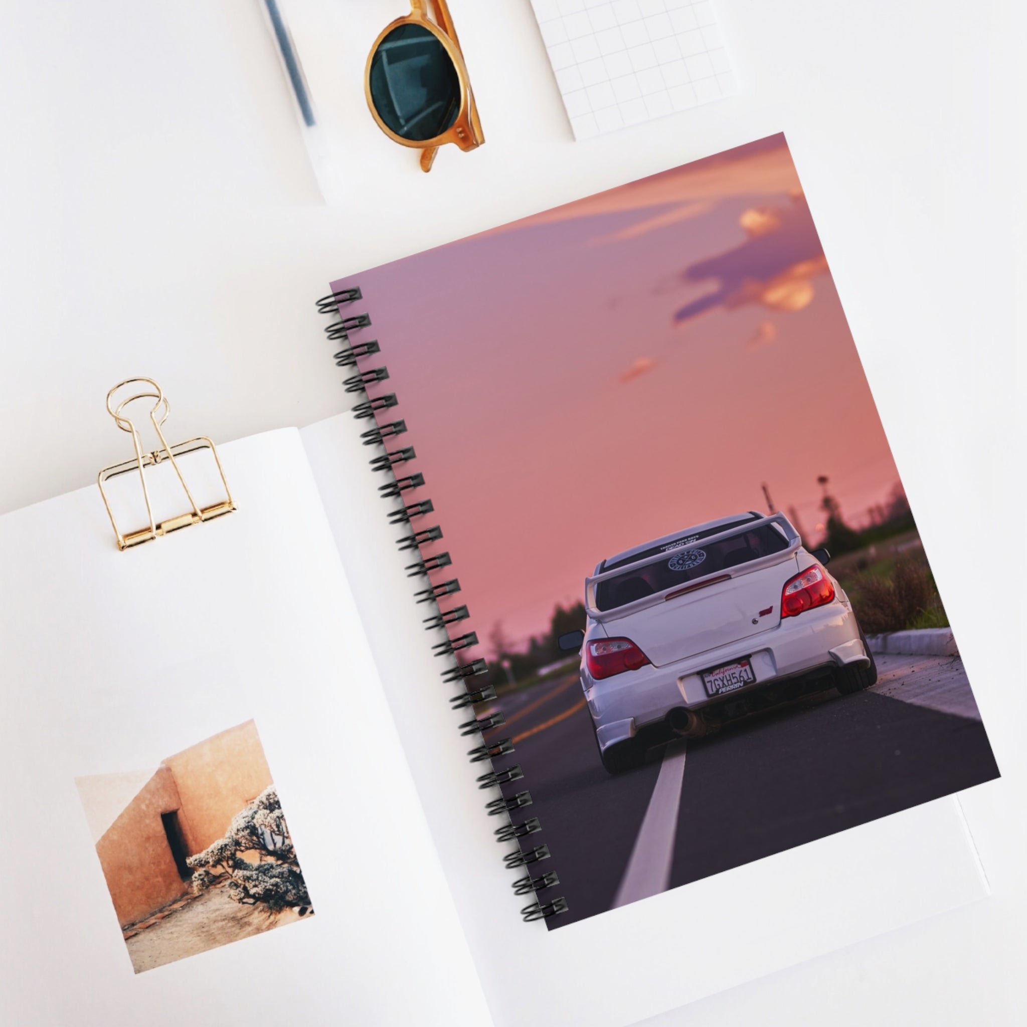 Subaru WRX STI Automotive Spiral Notebook #013 - Throttle Designs