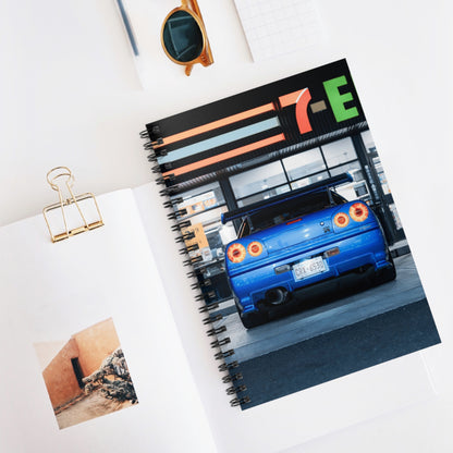 Nissan GTR R34 Automotive Spiral Notebook #007 - Throttle Designs