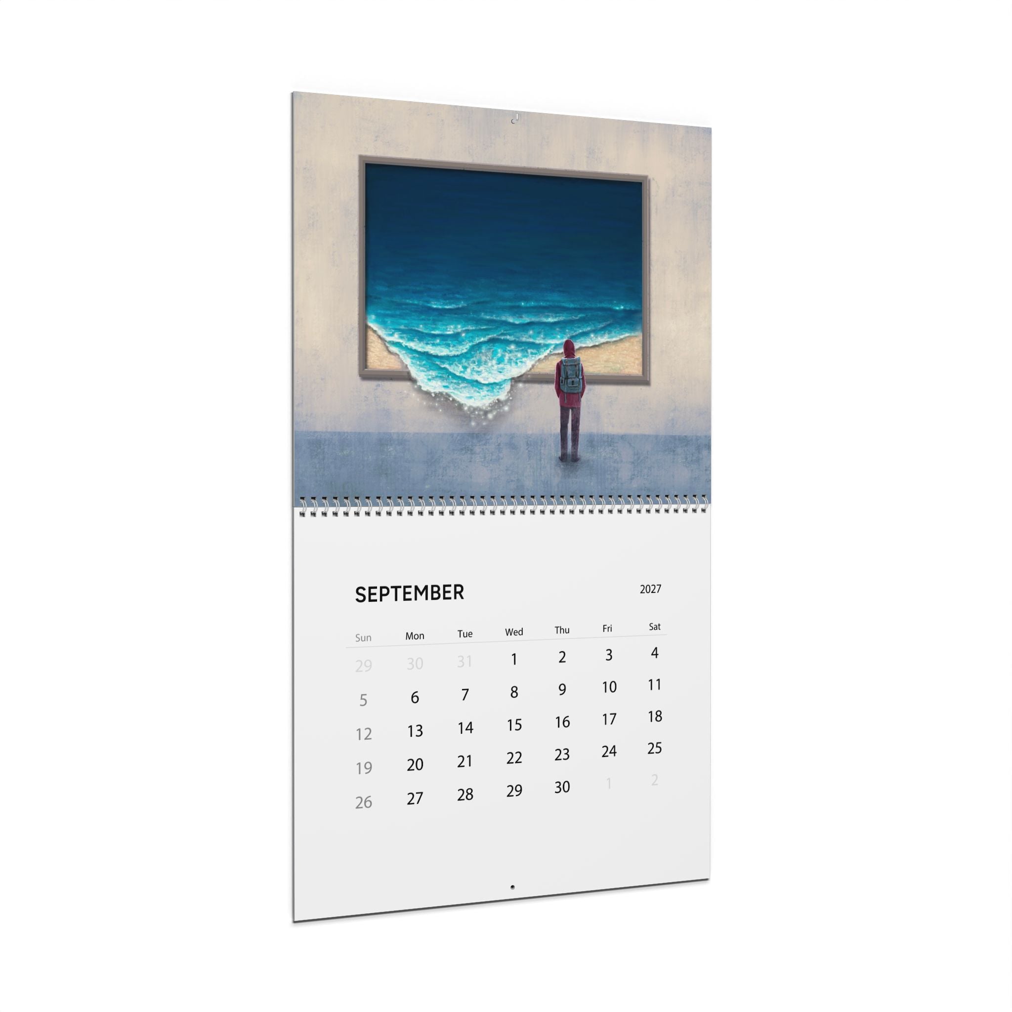 2027 Contemporary Art Calendar – Creative Abstract Artwork, Bold Designs & Decorative Art Collection