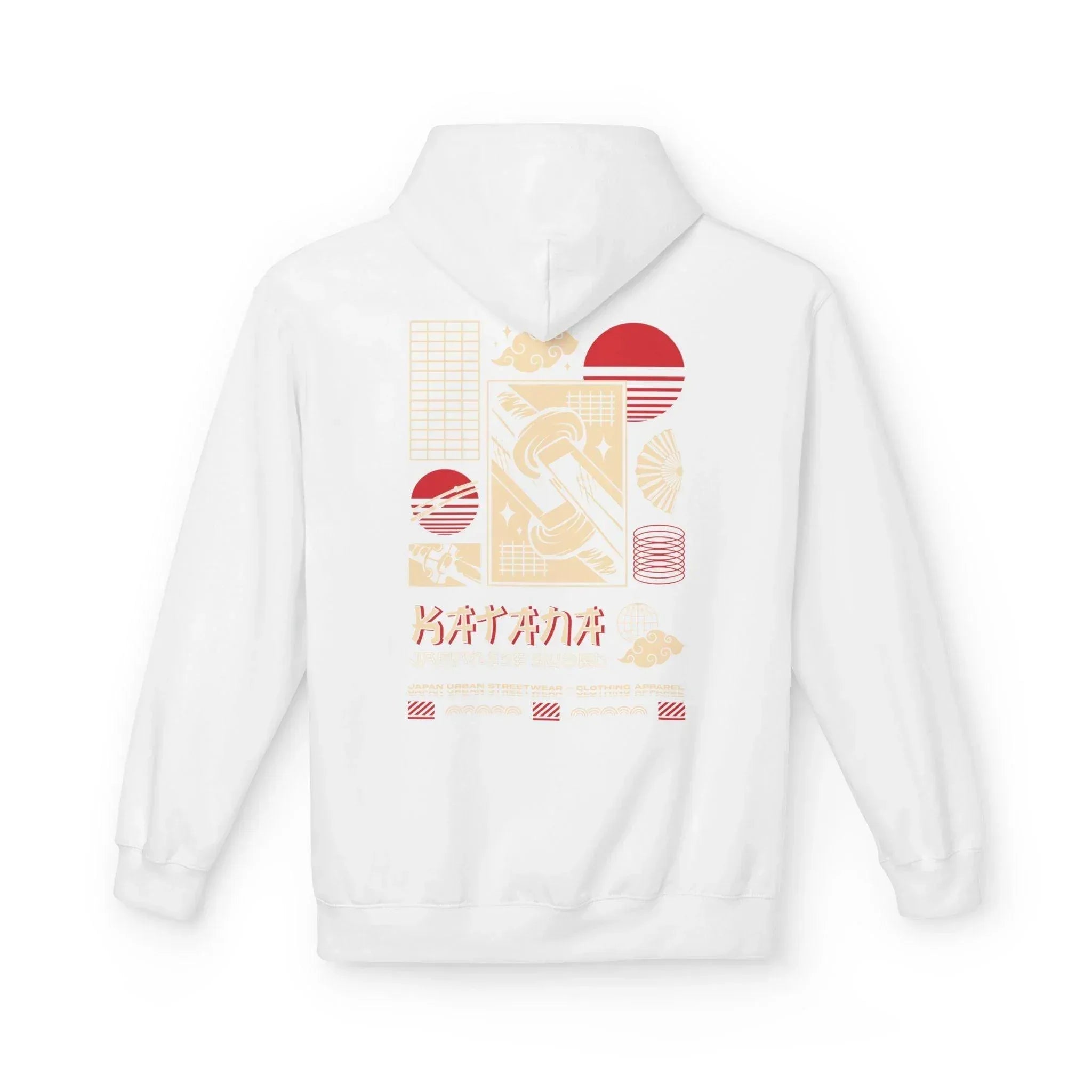 Ultimate "Katana" Japanese Fleece Hoodie for Stylish Streetwear Enthusiasts