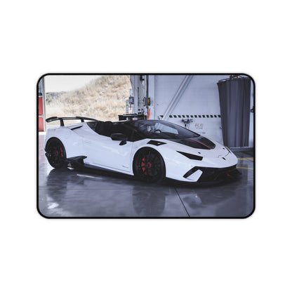 Lamborghini Huracan Automotive Supercar Desk Mat Mouse Pad - Throttle Designs