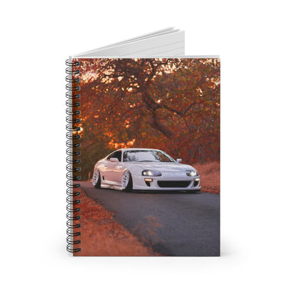 Toyota Supra Mk4 Automotive Spiral Notebook #013 - Throttle Designs