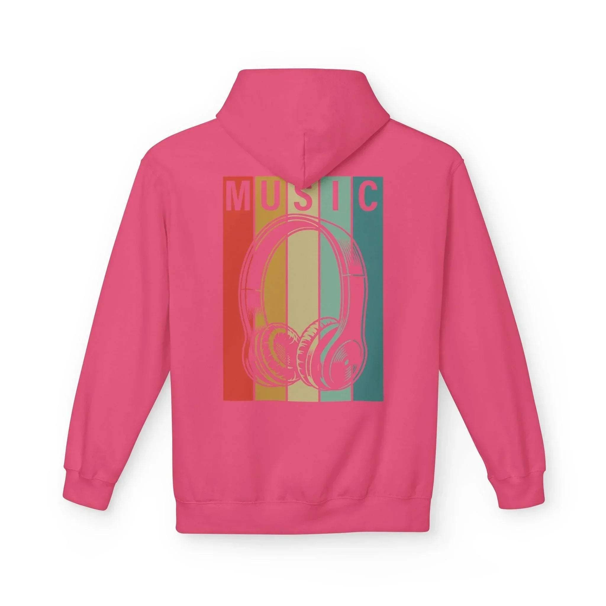 Cozy Music Lover's Fleece Hoodie for Ultimate Comfort and Style