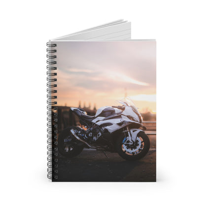 BMW S1000RR Motorcycle Spiral Notebook #111 - Throttle Designs