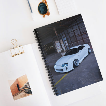 Toyota Supra Mk4 Automotive Spiral Notebook #008 - Throttle Designs